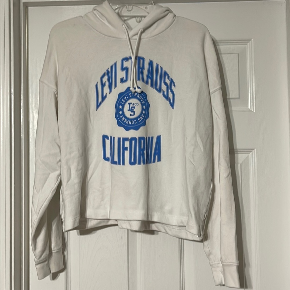 Levi crop hoodie L